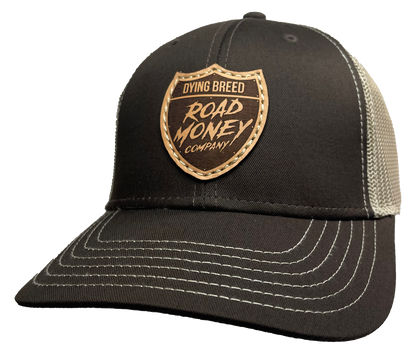 ROAD MONEY CO.-LEATHER PATCH HAT
